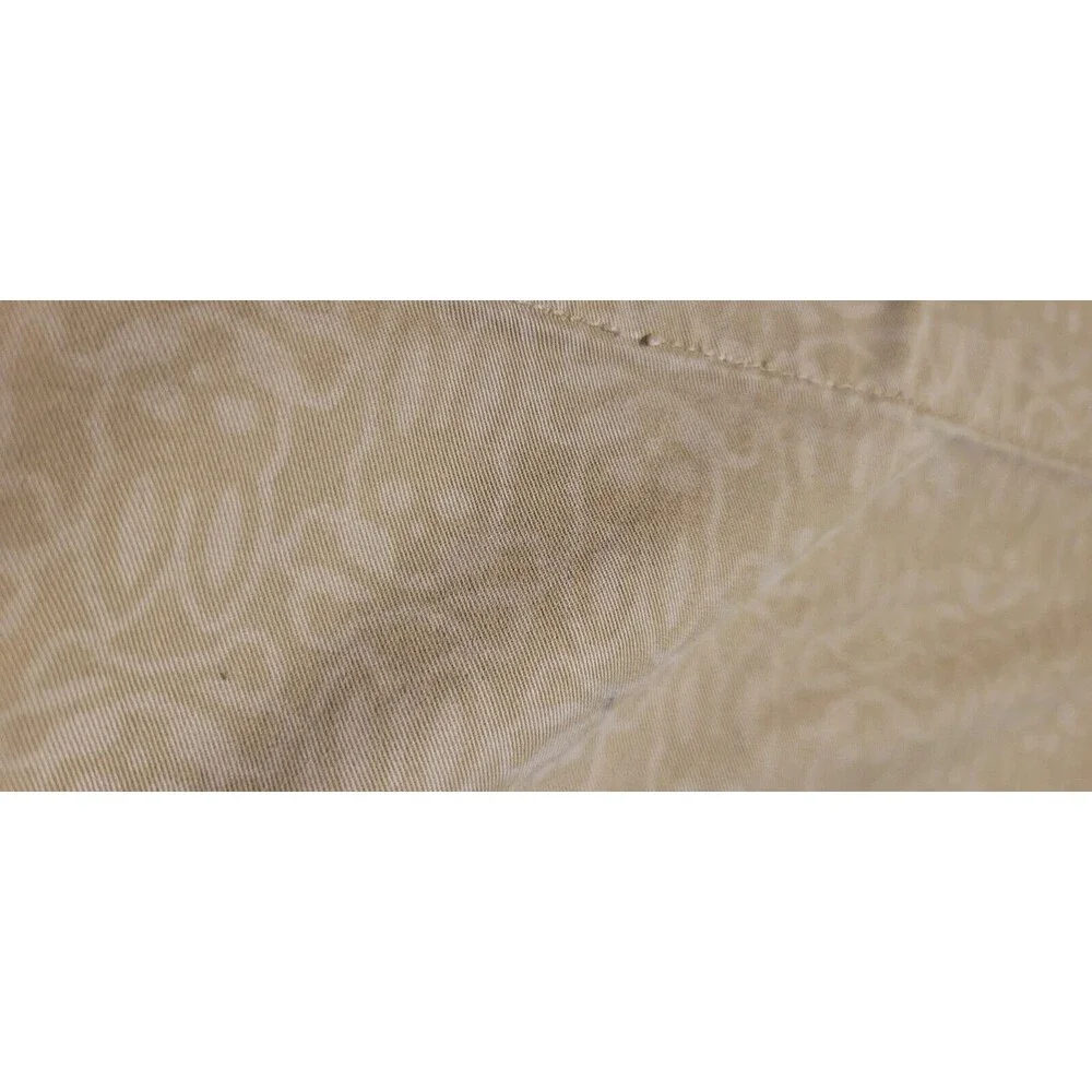 Psycho Bunny Shorts Tan With All Over BUNNY Pattern 54R x10 inseam Men's Preppy